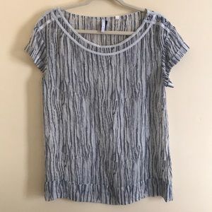 IISLI SILK TRIBAL STRIPED TOP 6